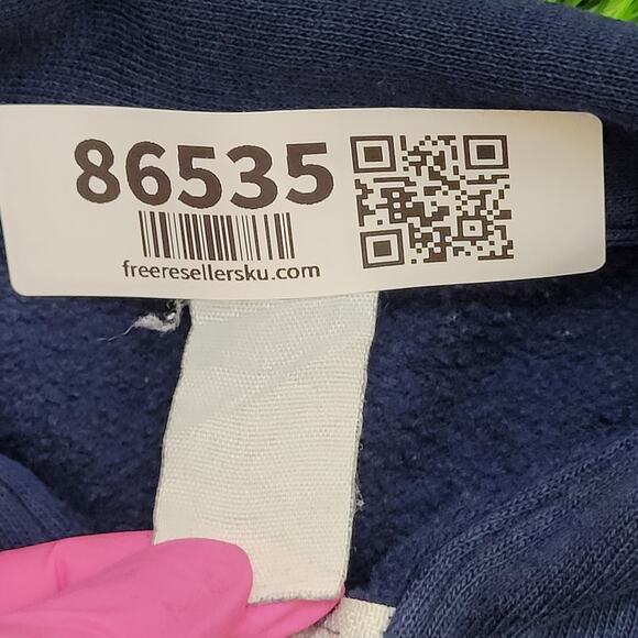 Vintage 80s LEE MOD 1/4-Zip Polo Shirt Womens Large 22x22 Boxy - Picture 4 of 11